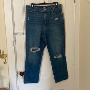 Express Ripped Mom jeans